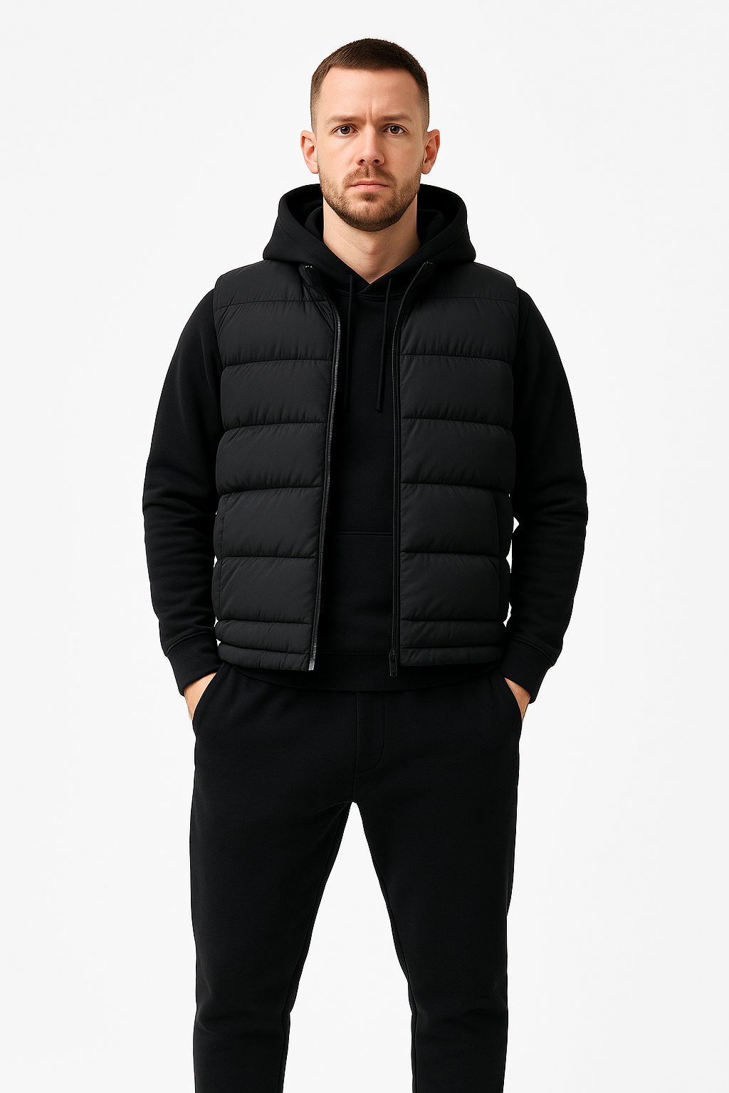 Novo Bodywarmer | Stijlvolle premium gewatteerde bodywarmer met waterafstotend materiaal voor heren