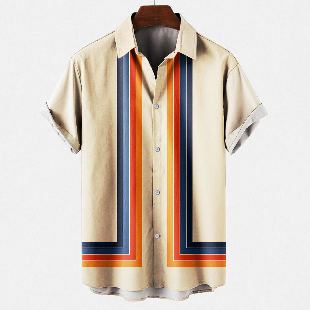 Novo | Stijlvol retro overhemd voor mannen