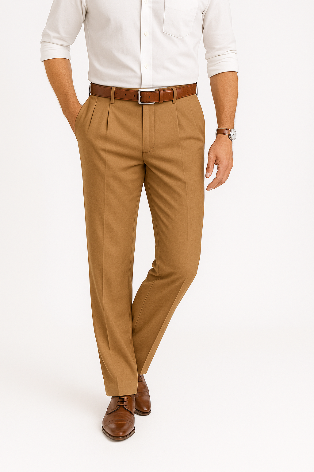 Casual businessbroek voor heren - Novo