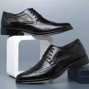 Novo - Comfortabele zomerse business casual herenschoenen