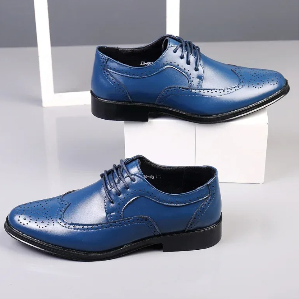 Novo - Comfortabele zomerse business casual herenschoenen