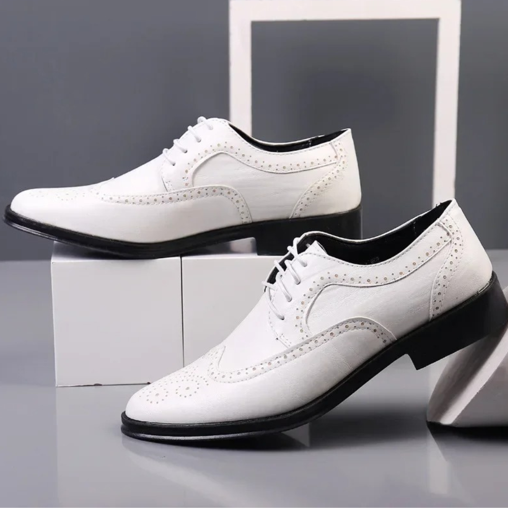 Novo - Comfortabele zomerse business casual herenschoenen