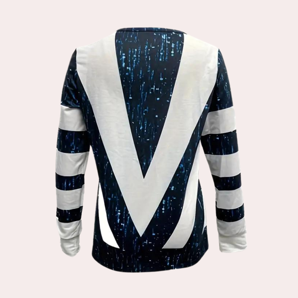 Novo - Moderne lange mouwen zomer shirt voor dames met rits