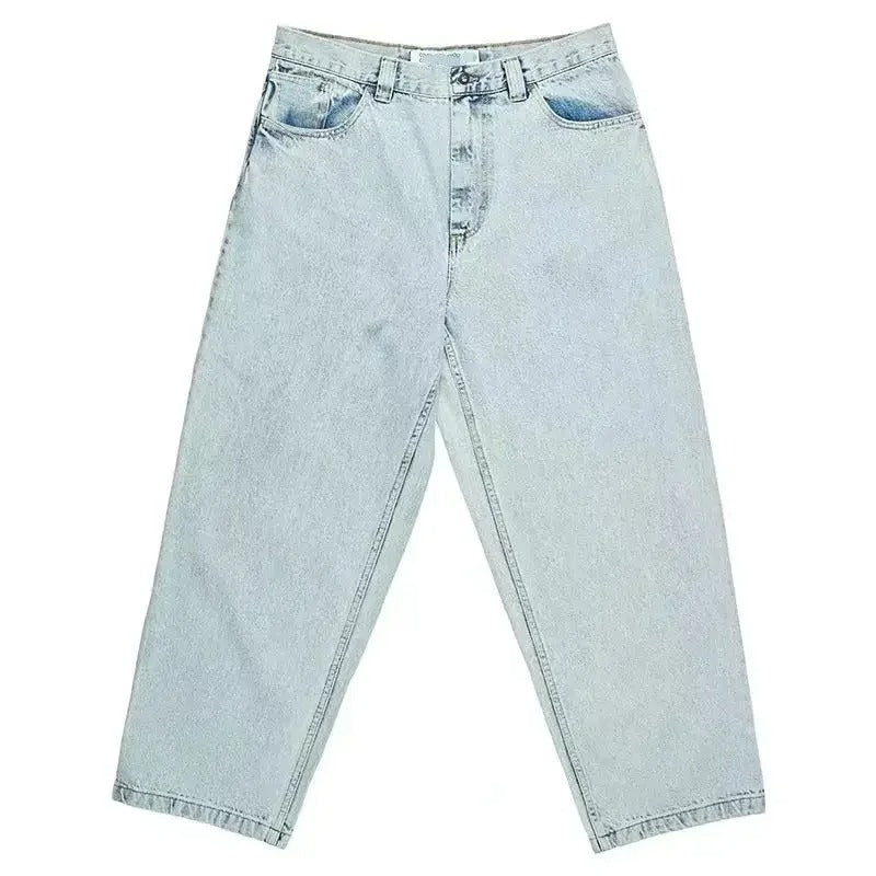 Novo - Big Boy broek | Wijd oversize baggy skater stijl spijkerbroek mannen