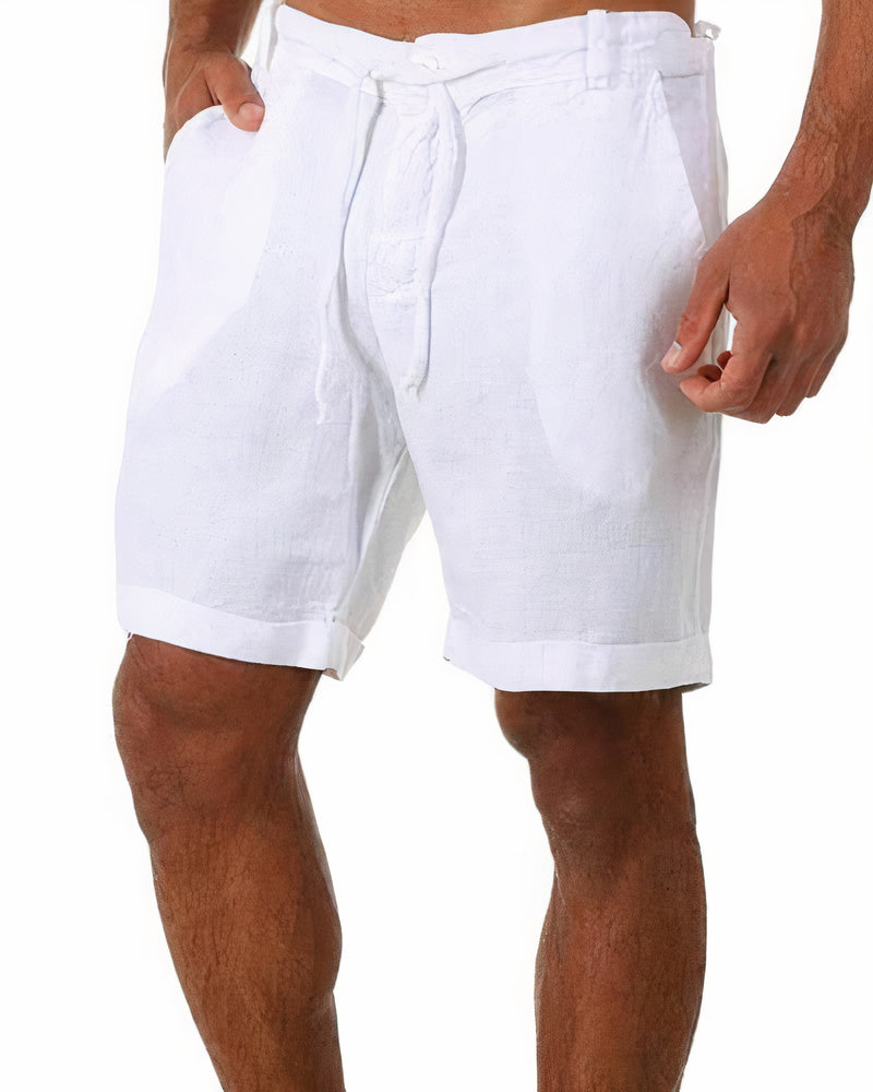 Linnen heren shorts - Novo