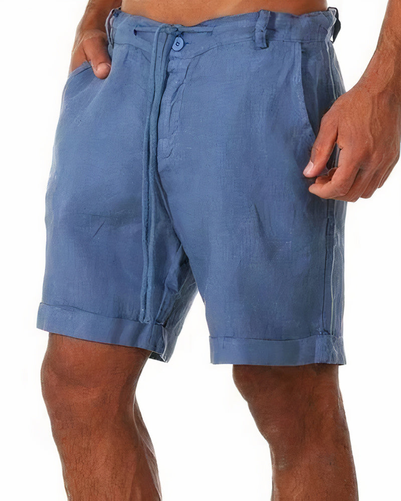 Linnen heren shorts - Novo