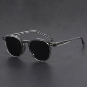 Novo - Heren Zonnebril | Lichtgewicht Ronde Frame | Retro Tortoiseshell Design | Streetstyle & Casual