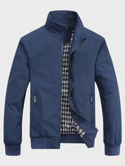 Novo - Heren Zakelijk Jack | Ritssluiting & Opstaande Kraag | Stijlvol & Comfortabel | Lente