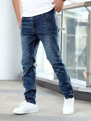 Novo - Heren Casual Jeans | Medium Stretch & Klassiek Design | Denimbroek