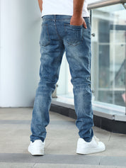 Novo - Heren Casual Jeans | Medium Stretch & Klassiek Design | Denimbroek