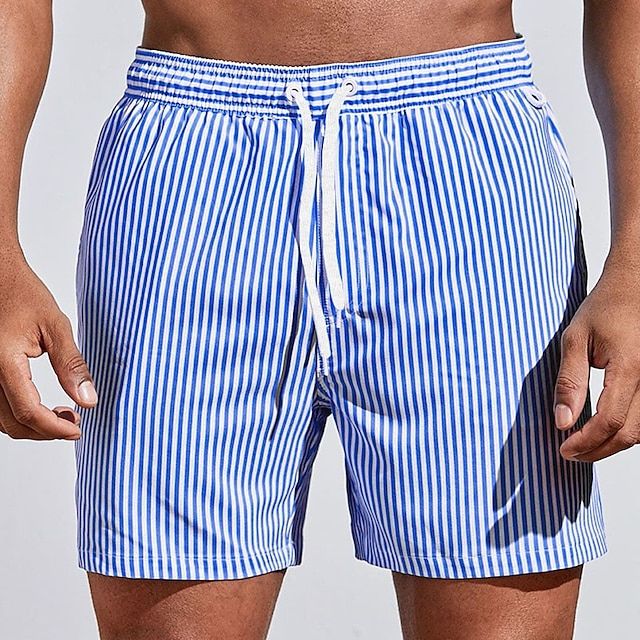 Klassieke gestreepte boardshorts - Novo