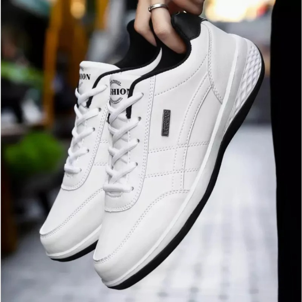 Sneakers Heren - Leer en orthopedisch - Novo